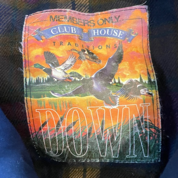 Vintage Members Only Down Jacket Mens XL Winter Outdoor Cold Weather Coat Y2K - Picture 4 of 11